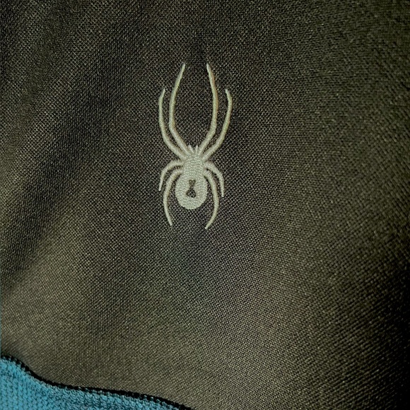 Men’s Size L Half Zipper Hooded Pullover Jacket by Spyder - Like New! - Picture 8 of 11